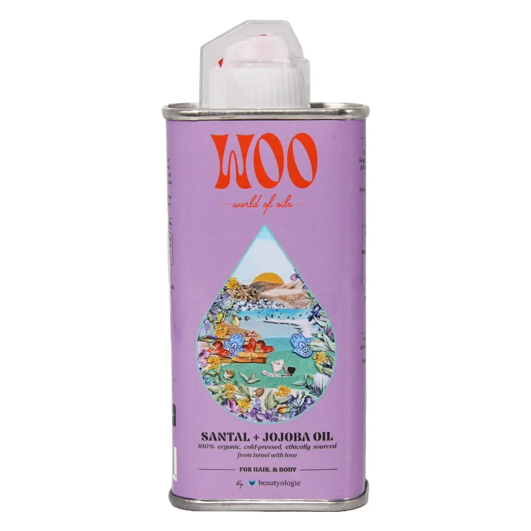 WOO Santal + Jojoba Oil – Nourishing Body & Hair Oil with Aromatic Santal woooils