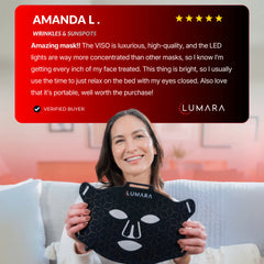 LUMARA VISO - FDA Certified Red Light Therapy Mask Lumara