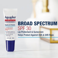 Aquaphor Lip Protectant and Sunscreen Ointment - Broad Spectrum SPF 30 Aquaphor