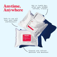Duradry Whole Body Deodorant Wipes Duradry