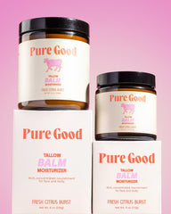 Pure Good Tallow Balm Moisturizer- Fresh Citrus Burst Pure Good LLC