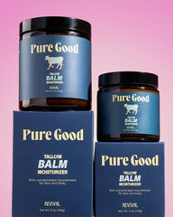 Pure Good Tallow Balm Moisturizer- Revival Pure Good LLC