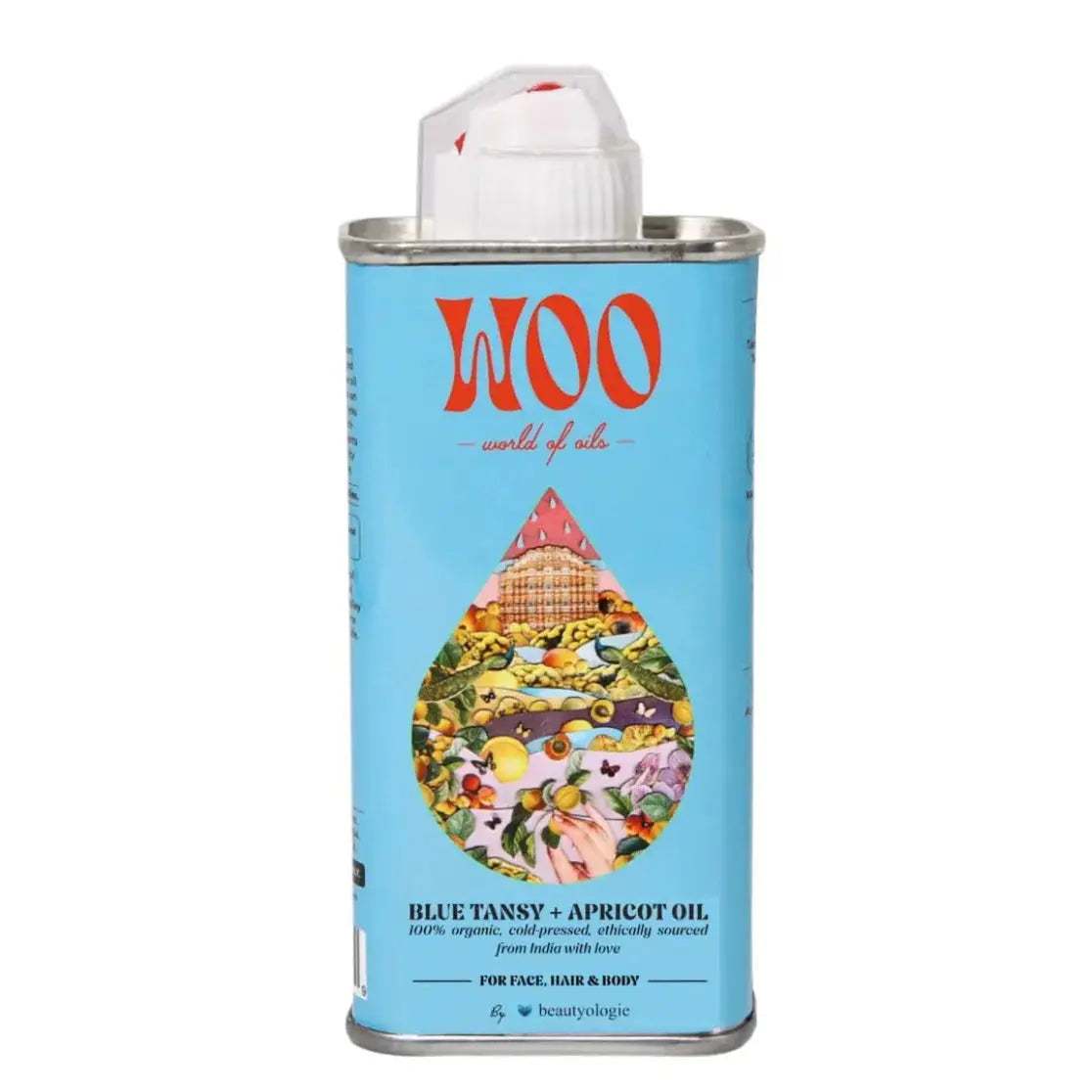 WOO Blue Tansy + Apricot Oil – Calming, Hydrating, and Revitalizing for Skin and Hair woooils