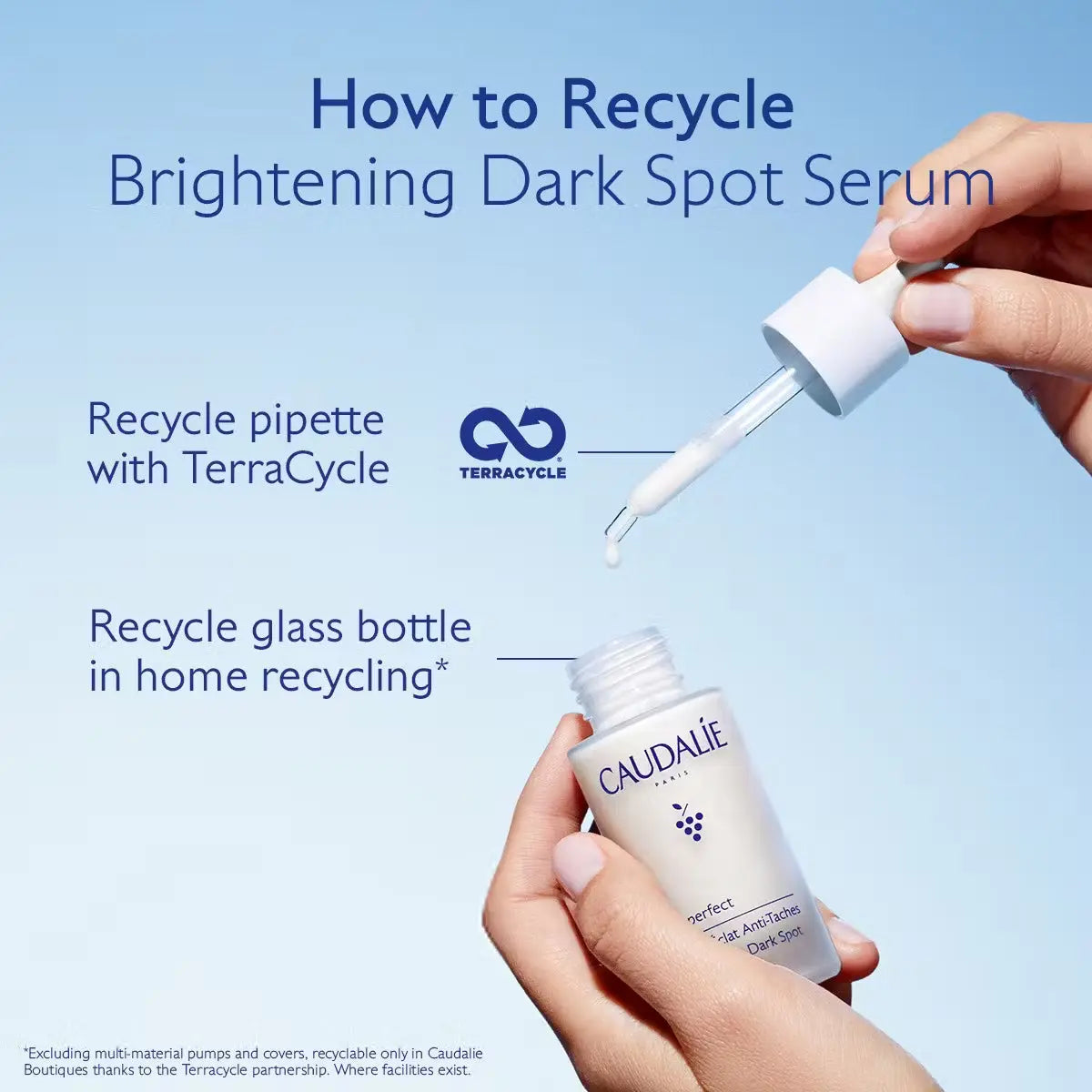 Caudelie- Vinoperfect Brightening Dark Spot Serum Vitamin C Alternative Caudelie