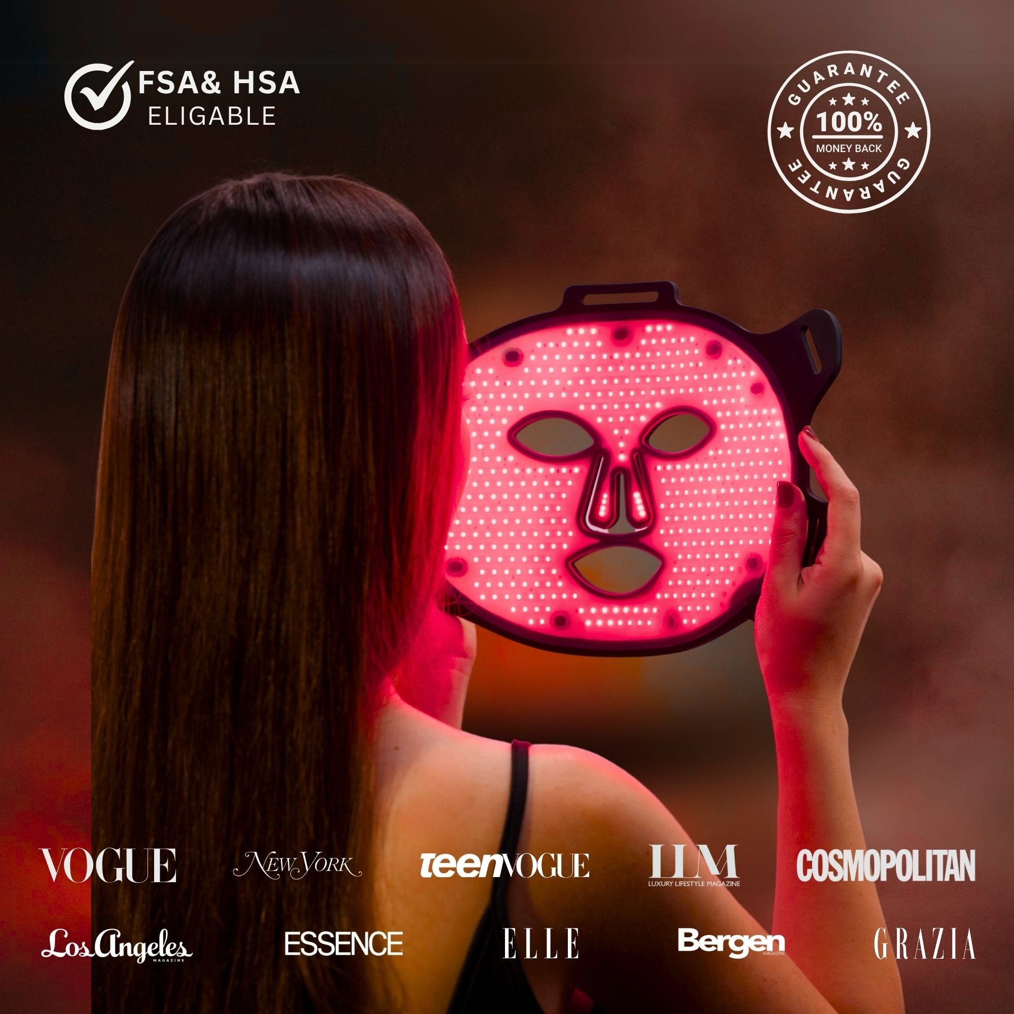 LUMARA VISO - FDA Certified Red Light Therapy Mask Lumara