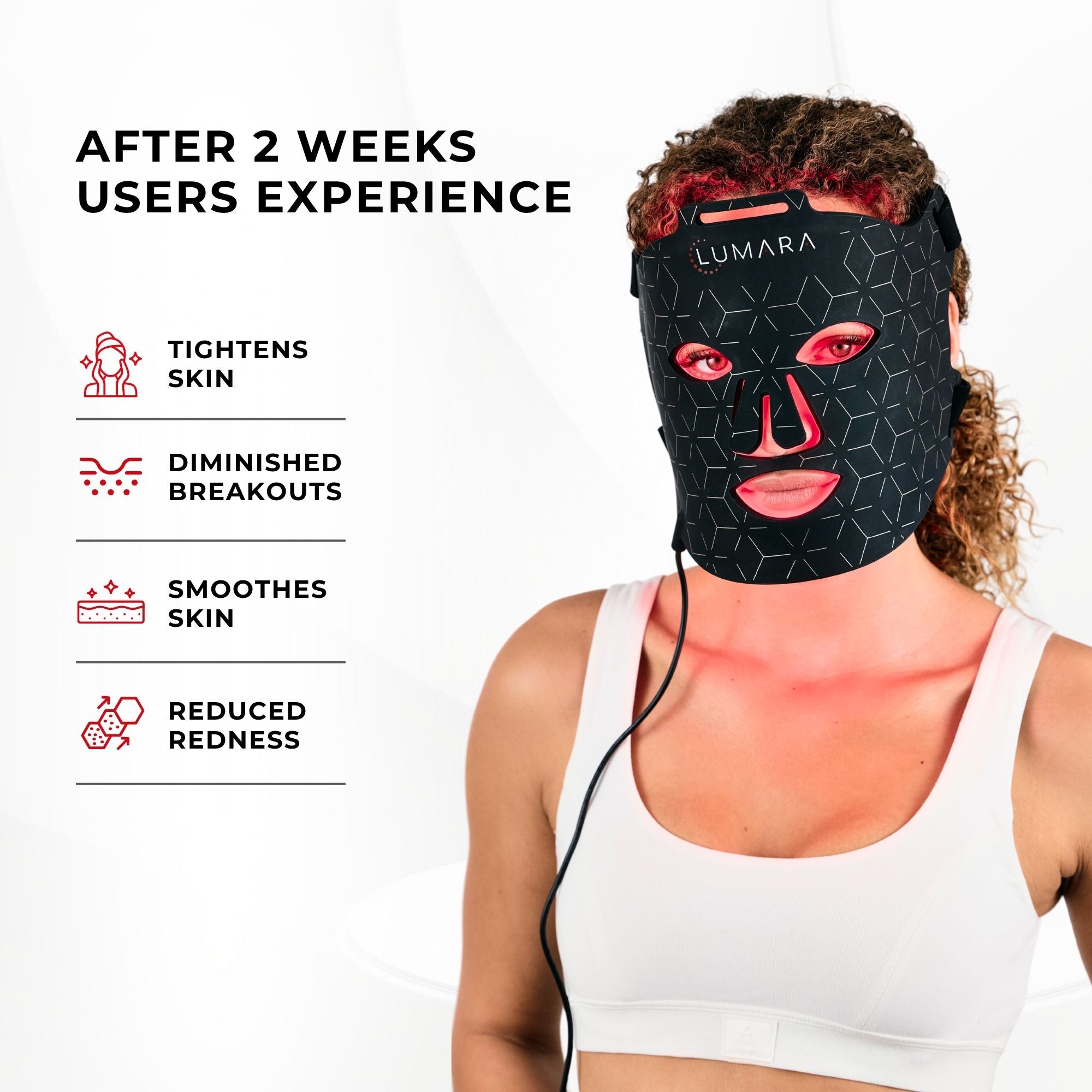 LUMARA VISO - FDA Certified Red Light Therapy Mask Lumara
