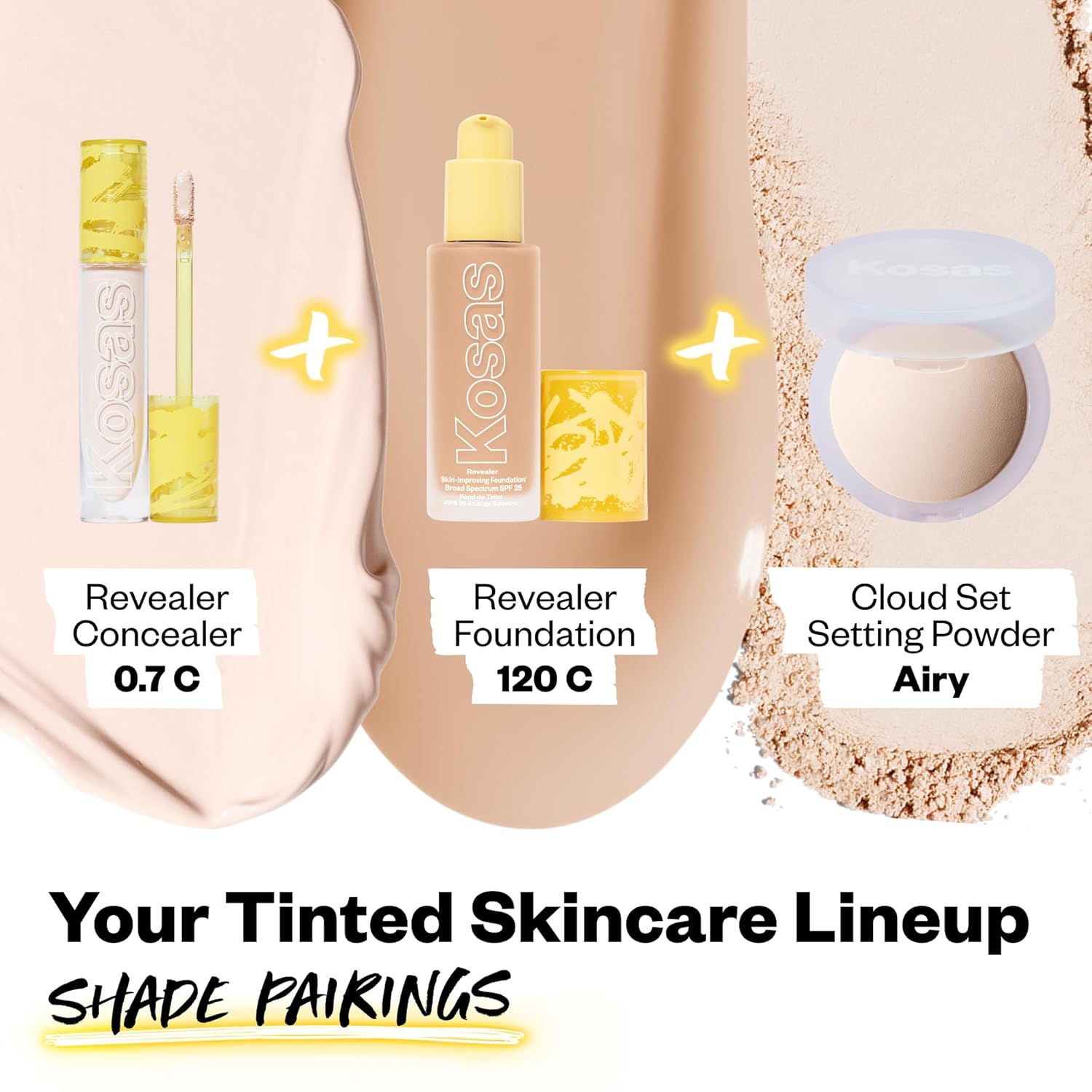 Kosas Revealer Concealer – Hydrating Under Eye & Face Concealer- Tone 0.7 C KOSAS