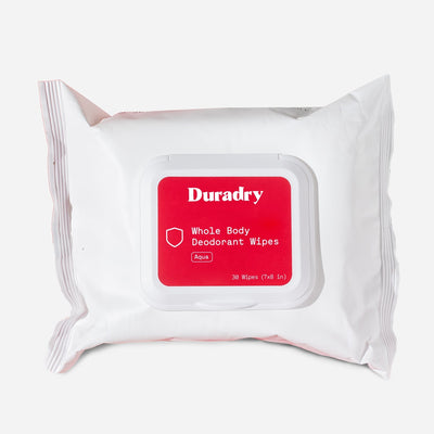 Duradry Whole Body Deodorant Wipes Duradry