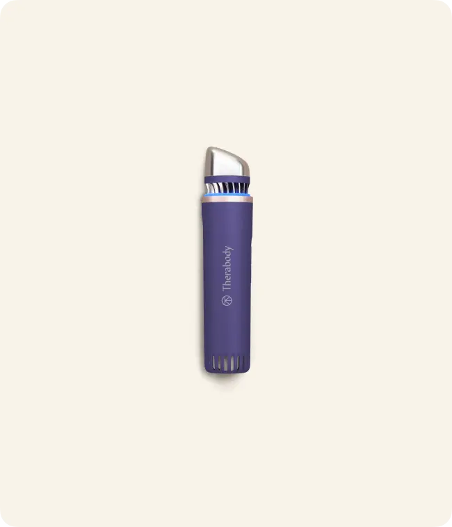 TheraFace Depuffing Wand (Inidigo) | Reduce Puffiness & Boost Radiance therabody