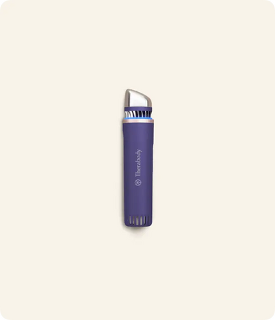 TheraFace Depuffing Wand (Inidigo) | Reduce Puffiness & Boost Radiance therabody