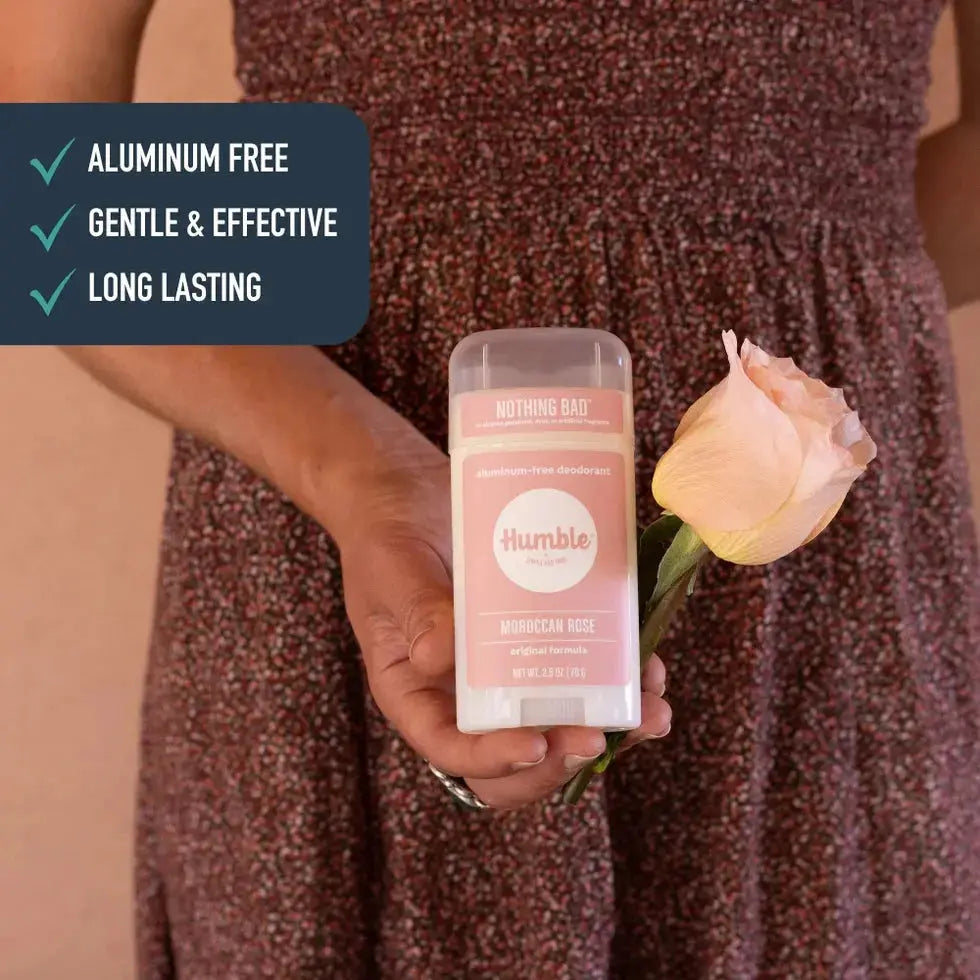 HUMBLE Moroccan Rose Deodorant HUMBLE