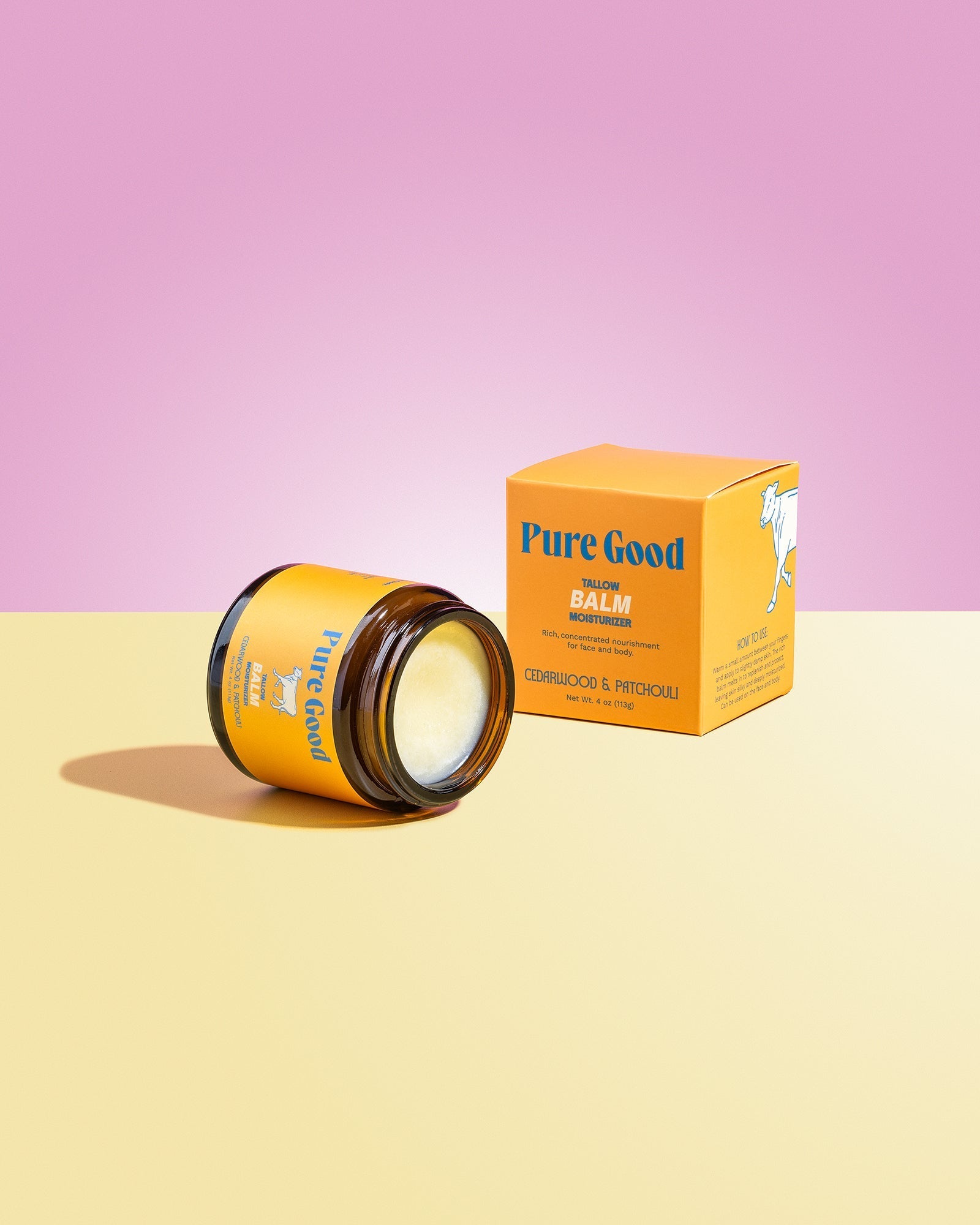 Pure Good Tallow Balm Moisturizer- Cedarwood + Patchouli Pure Good LLC