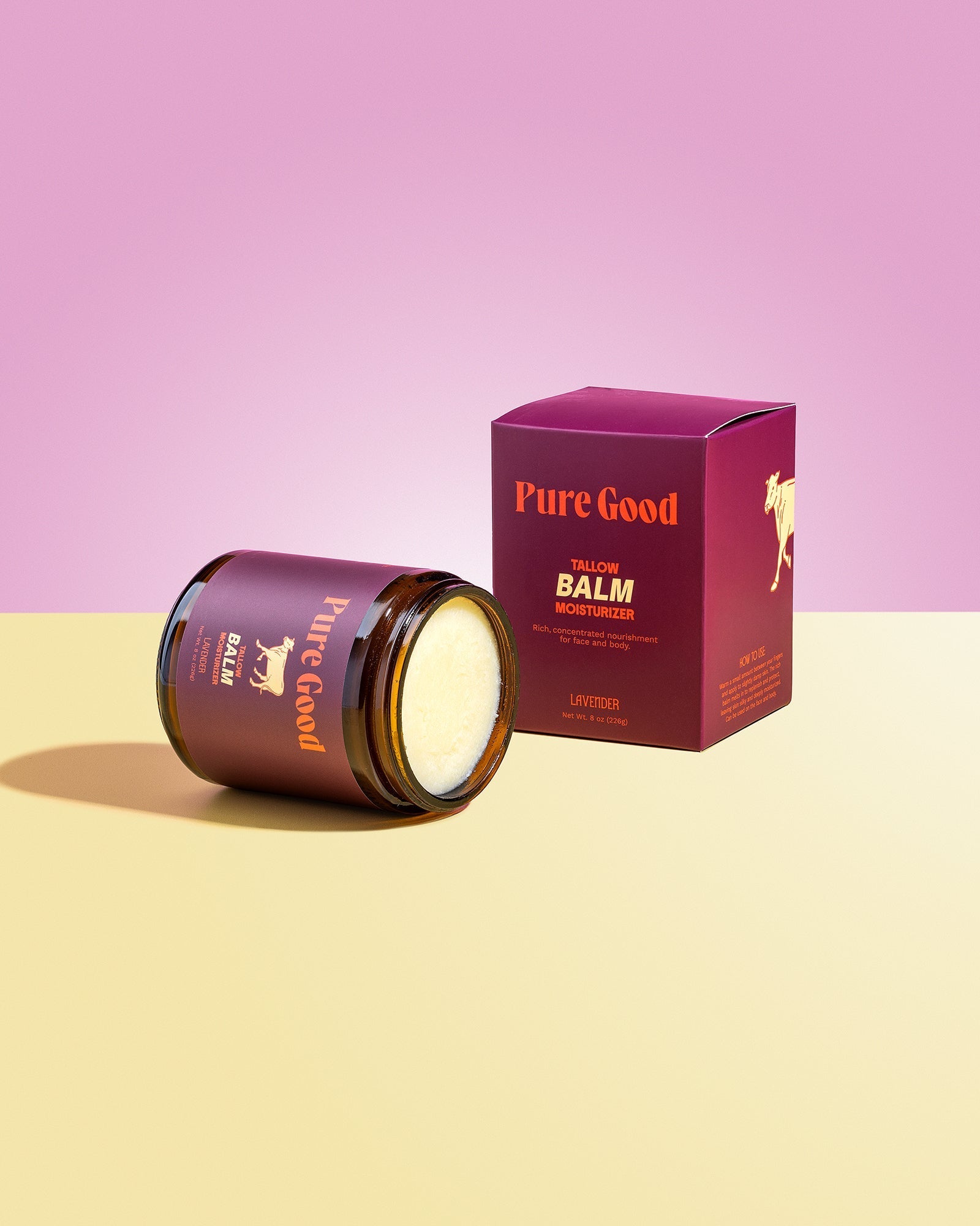 Pure Good Tallow Balm Moisturizer- Lavender Pure Good LLC