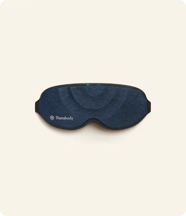 SleepMask | 100% Blackout Eye Mask for Better Sleep therabody